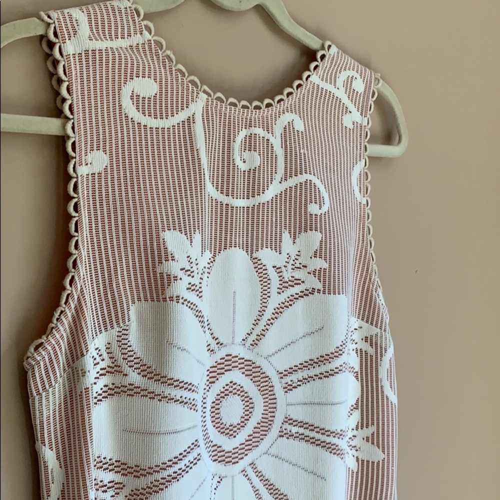 Floral 60s mini dress
